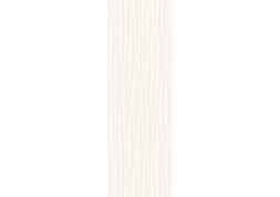 Керамическая настенная плитка Marazzi Eclettica White Struttura Wave 3D 40x120