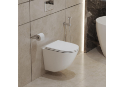 Унитаз подвесной безободковый BelBagno SFERA-TOR BB046CH-TOR        