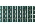 Керамическая настенная плитка 3D Bars Bevel Emerald Gloss 12.5×25