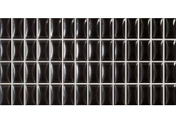Керамическая настенная плитка 3D Bars Bevel Onix Gloss 12.5×25