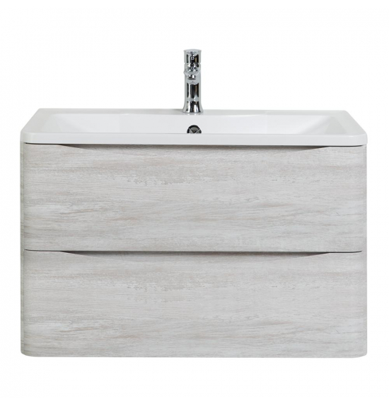 Мебель для ванной комнаты подвесная BelBagno ACQUA-800-2C-SO-RVB 80см Rovere Vintage Bianco                