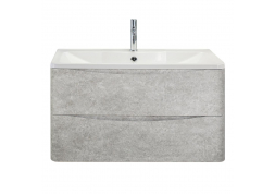Мебель для ванной комнаты подвесная BelBagno ACQUA-900-2C-SO-CVG 90см Cemento Verona Grigio                   