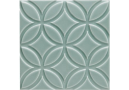 Декор Neri Liso Botanical Sea Green 15x15