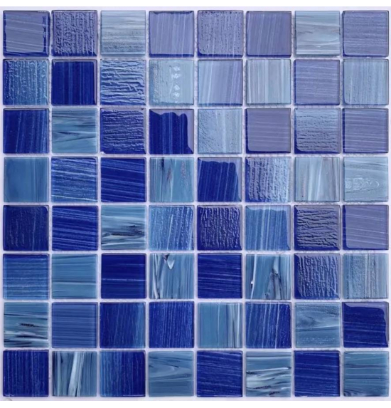 Мозаика Аляска тёмно-синий / Alaska dark blue (3.6x3.6) 30.4x30.4