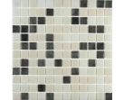 Мозаика Атлантика черный / Atlantis Nero (2.4x2.4) 31.5x31.5