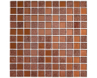 Мозаика Блестяще-коричневый / Shine Brown (2.5x2.5) 30x30