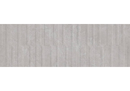 Керамическая настенная плитка Amelie Rlv Lippa Silver Mat Rect 30x90