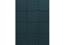 Керамическая настенная плитка 4D Diagonal Deep Blue 20х20
