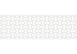 Керамическая настенная плитка Almond White Decor 30x90