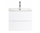 Тумба подвесная с раковиной BelBagno ETNA39-600/390-2C-SO-BL-P+BB600/390ETL            