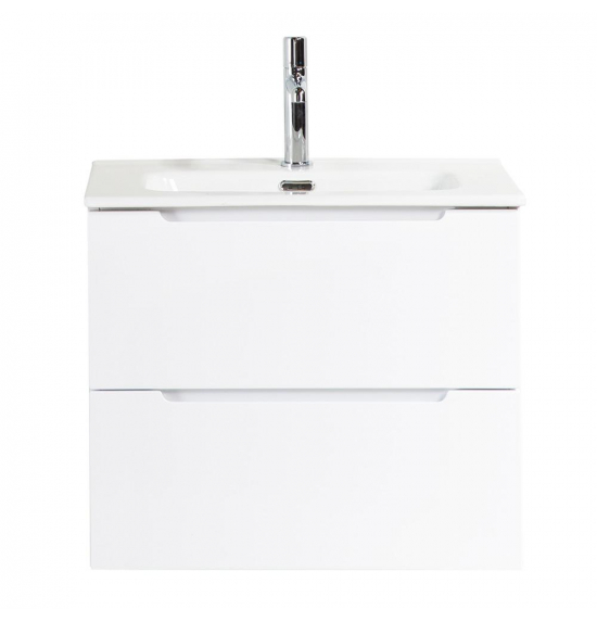 Тумба подвесная с раковиной BelBagno ETNA39-600/390-2C-SO-BL-P+BB600/390ETL            