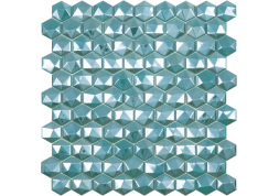 Мозаика Hexagon DIAMOND 370D TURQUOISE 30.7х31.7