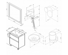 Секция мебели для ванной AM.PM X-Joy BK85GL                                                                                                                       