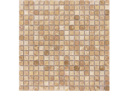 Мозаика Pietrine 4 Emperador Light POL (15x15x4) 30.5х30.5