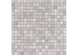 Мозаика Pietrine 4 Travertino Silver MAT (15x15x4) 30.5х30.5