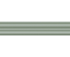 Керамическая настенная плитка Rainbow Green 5×25