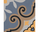 Керамогранит Monotone Midnight Decor Matt 20х20