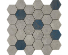 Мозаика Decor Grunge Grey Mat Hexa AS 28.3x29.4