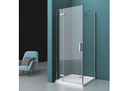 Душевой уголок BelBagno KRAFT-AH-12-100/80-C-Cr-L           