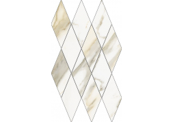 Мозаика Stellaris Calacatta Gold Mosaico Diamond 28х48