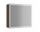Зеркальный шкаф SANCOS Mirror 990x150х740 мм, с LED подсветкой, MI100ECH