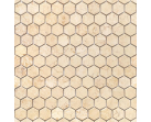 Мозаика Pietrine Hexagonal Botticino MAT hex (18x30x6) 28.5х30.5