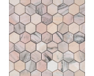 Мозаика Pietrine Hexagonal Rosa Salmone POL hex (23x40x7) 29.2х28.9