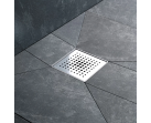 Душевой трап 10x10 AM.PM MasterFlow W01BD-P11-010-01SB комбинированный затвор со стальной матовой решеткой