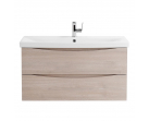 Тумба подвесная с раковиной BelBagno MARINO-CER-900-2C-SO-RG-P                