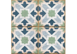 Керамогранит Ennface Pattern Morocco Cobalt 20x20                