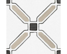 Керамогранит Ennface Pattern Ponza Cross 20x20                      