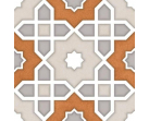 Керамогранит Ennface Pattern Tantora Beige 20x20                            