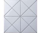 Мозаика Geometry Triangolo White Glossy 26.25х26.25