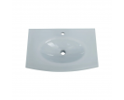 Стеклянная раковина без перелива 75x55 Extra-light Cezares Comfort 82415