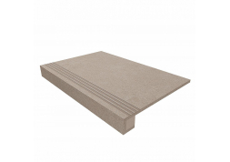 Ступень Estima Luna Beige LN01 33x120 непол. прямоугол. бортик + Подступенок 14.5x120