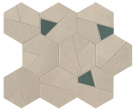 Мозаика Boost Pro Cream Mosaico Hex Blue 25x28.5