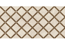  Декор Emote Decoro Intreccio Crema/Marrone 39x78