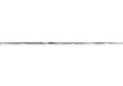 Бордюр ESSENTIAL Perfil Acero Plata 1.5x60