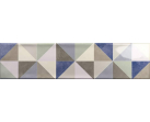 Керамическая настенная плитка Ocean Decor Triangle Mix 7.5x30