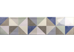 Керамическая настенная плитка Ocean Decor Triangle Mix 7.5x30