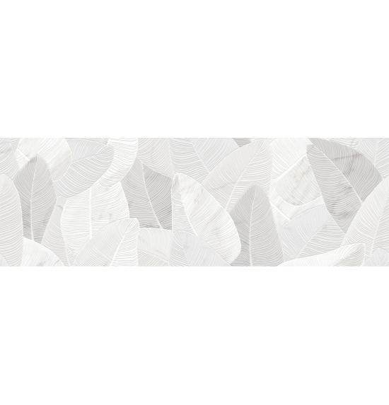 Керамическая настенная плитка Marazzi Fabula Wall Decoro Glam Bianco rt 33x100 
