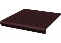 Ступень простая с носиком структ NATURAL BROWN DURO 30x33x1.1
