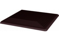 Ступень угловая гладкая NATURAL BROWN 30x30x1.1