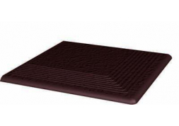 Ступень угловая структ NATURAL BROWN DURO 30x30x1.1