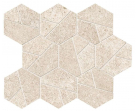 Мозаика Boost Stone Ivory Mosaico Hex 25x28.5