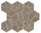 Мозаика Boost Stone Taupe Mosaico Hex 25x28.5