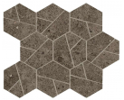 Мозаика Boost Stone Tobacco Mosaico Hex 25x28.5