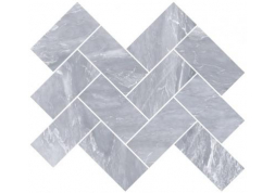 Мозаика MARMORI Шеврон Дымчатый Серый 31,5х28