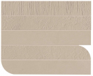 Мозаика Boost Natural Ash Mosaico Piano Mix 40.5x50