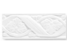 Бордюр Boiserie Gemme Bianco Matt 8x20